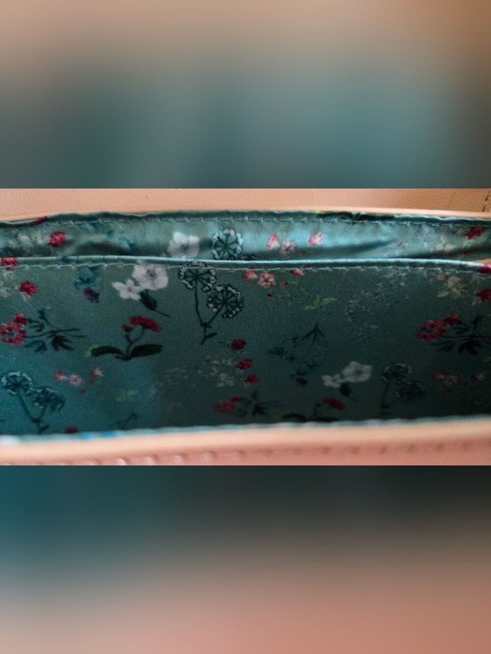 Disney Pink Bambi Floral Satchel with Scalloped Flap - Picture 7 of 7